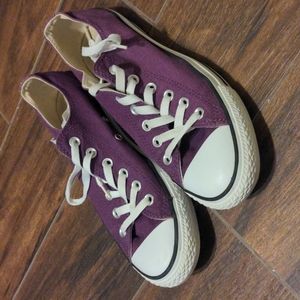 Converse, All Star, Chuck Taylors, Purple